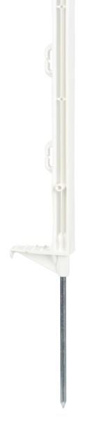 Palica Eco 70cm z 5 izolatorji bela, 5kos