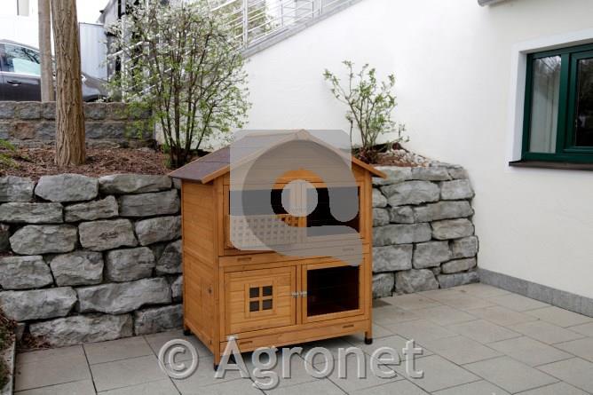 Hlev za glodavce 125x87x142 cm