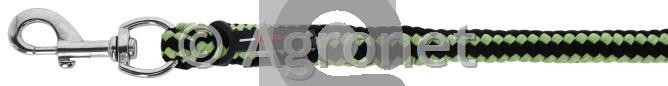 Povodec Hippo snap, 2m antracit/zelen