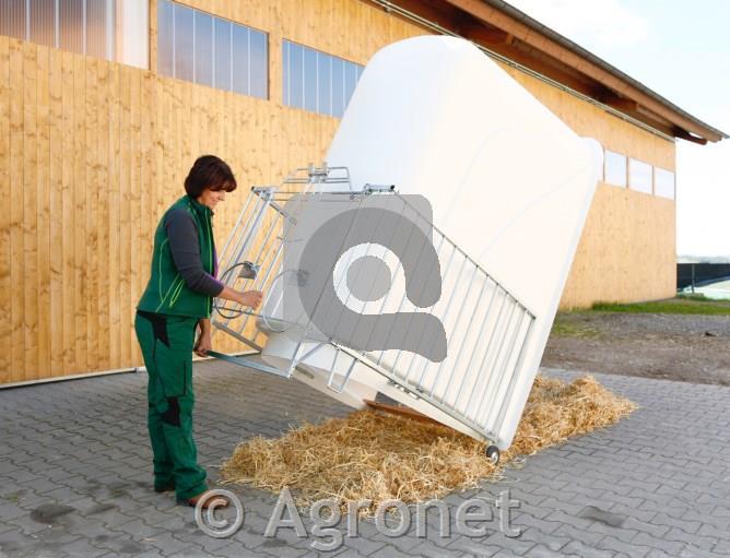 Staja CalfHouse Premium Plus z močnejšo ograjo