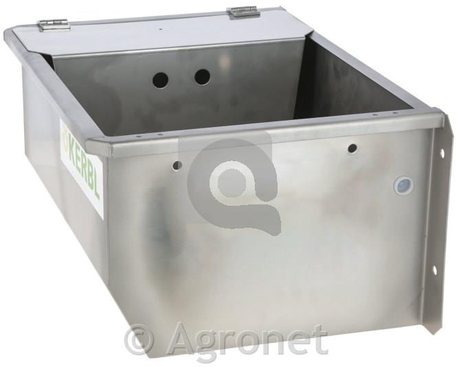 Napajalno korito ogrevano 50 × 40cm - inox