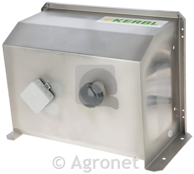 Napajalno korito ogrevano 50 × 40cm - inox