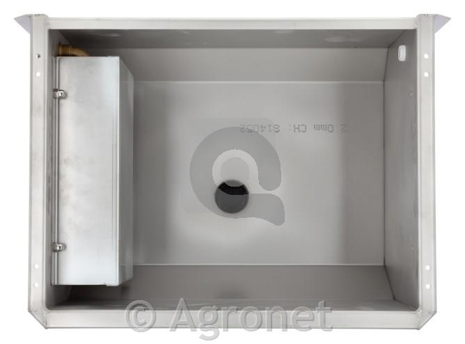 Napajalno korito ogrevano 50 × 40cm - inox