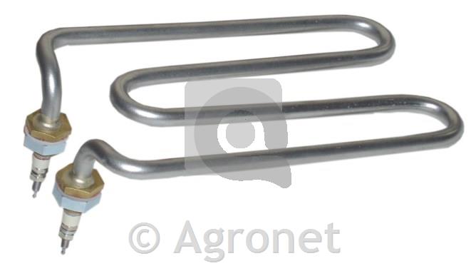 Napajalno korito ogrevano stensko prekucno 1m - inox