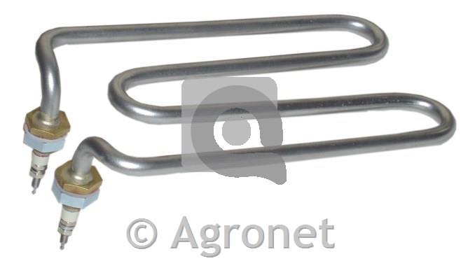 Napajalno korito ogrevano stensko prekucno 2m - inox