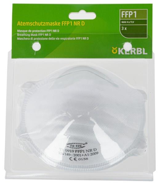 Zaščitna maska FFP1 NR D, 3 kos