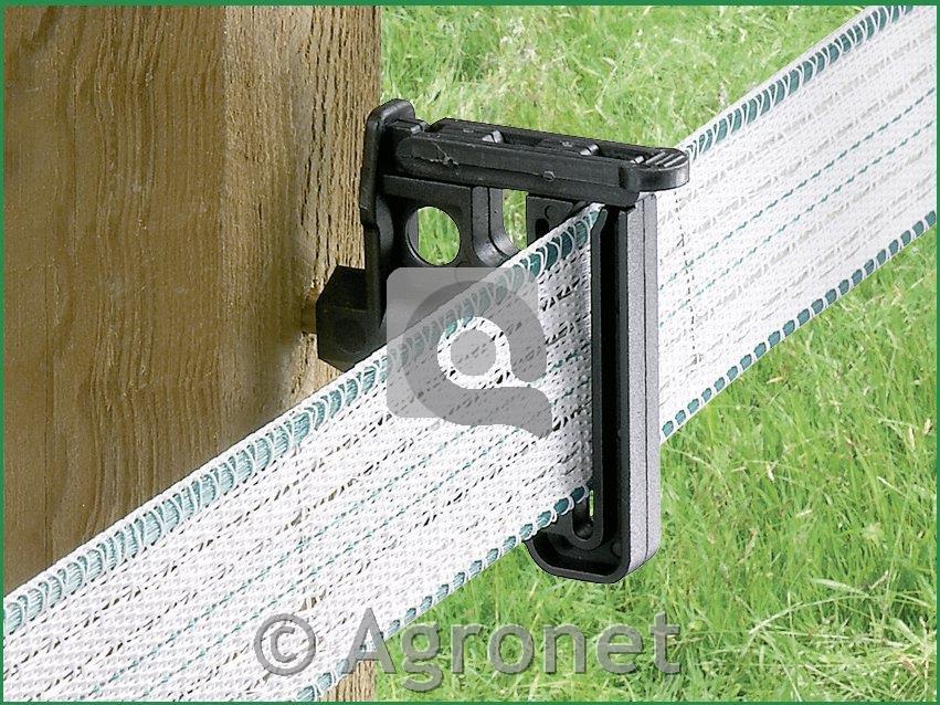 Izolator za trak 4cm - klip z vijakom
