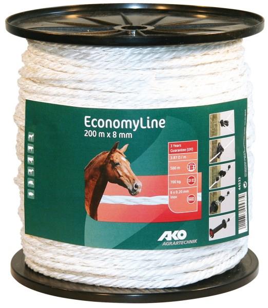 Vrv Economy Line bela 6mm (350kg) - 200m