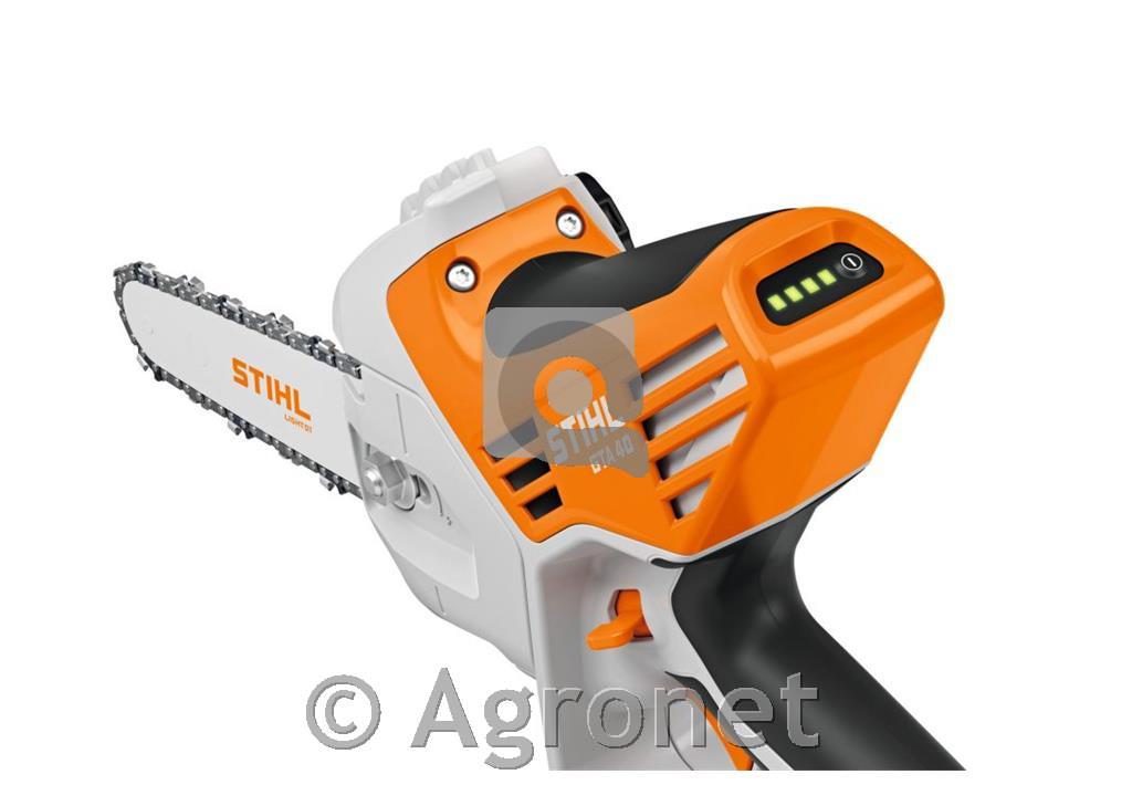 Enoročna akumulatorska žaga GTA 40, meč 15 cm STIHL