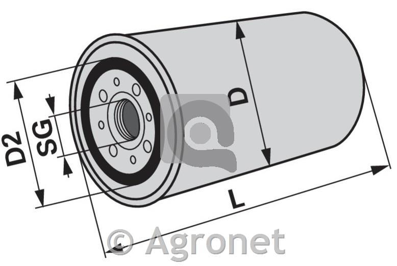 Filter olja hidravlike HF6177