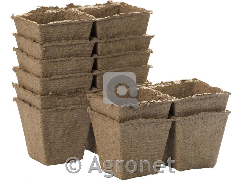 Šotni lončki 4 cm, plato, 48 kosov
