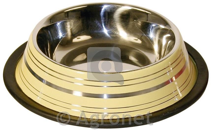 Posoda inox barvna z gumi dnom 900ml