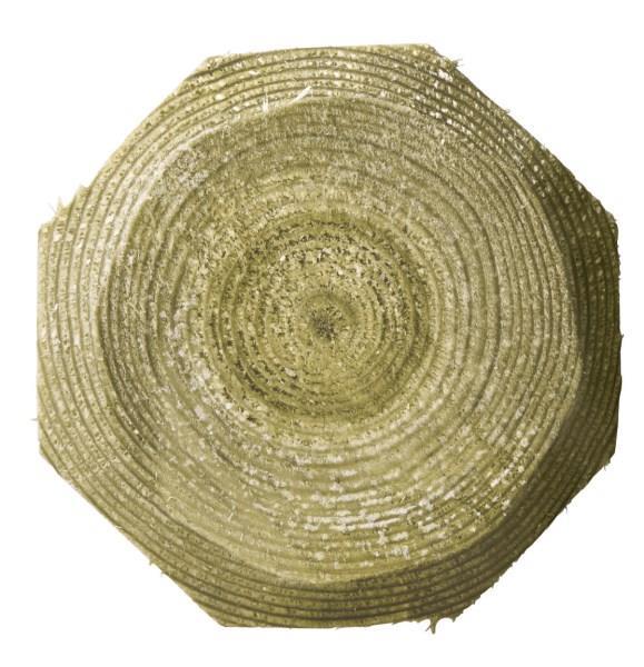 Leseni steber Octo Wood ø140 mm / 250 cm