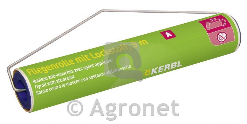 Trak za muhe 30cm × 9m - z attrac.
