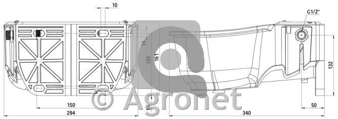 Napajalnik S30 s plovcem PVC - 5l