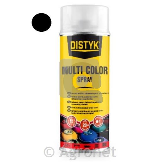 DISTYK multi color spray, črna 400 ml