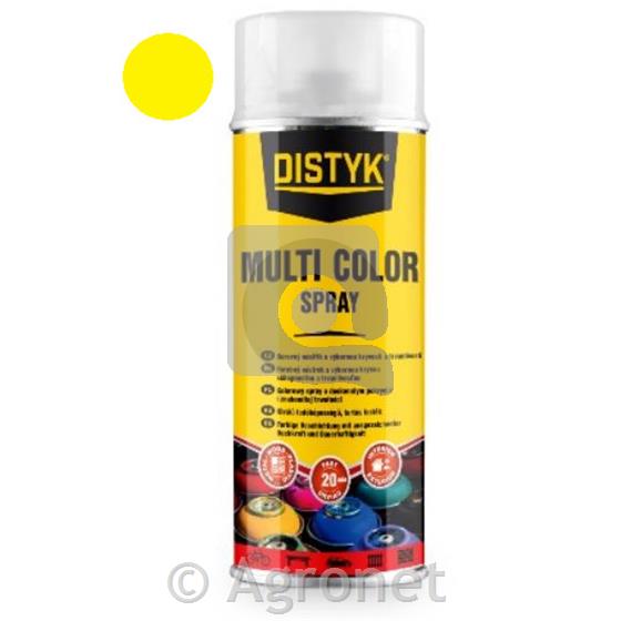 DISTYK multi color spray, cink rumena 400 ml