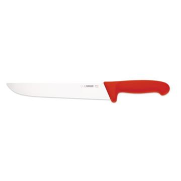 Mesarski nož Giesser 24 cm, rdeč