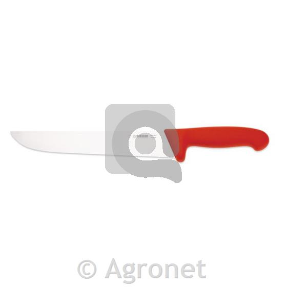 Mesarski nož Giesser 24 cm, rdeč