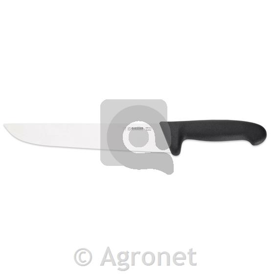 Mesarski nož Giesser 24 cm, črn