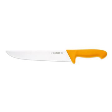 Mesarski nož Giesser 27 cm, rumen