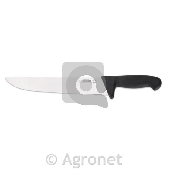 Mesarski nož Giesser 27 cm, črn