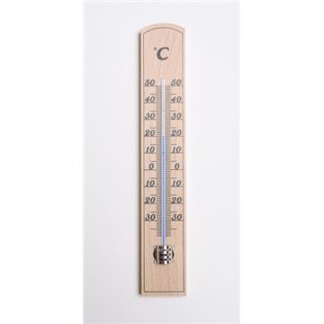 Zunanji leseni termometer