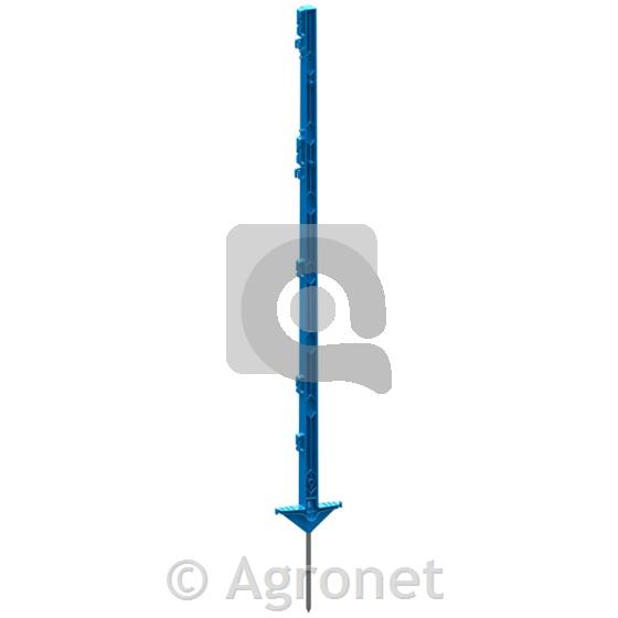 Plastični steber Classic 156 cm z 11 izolatorji modra, 5kos
