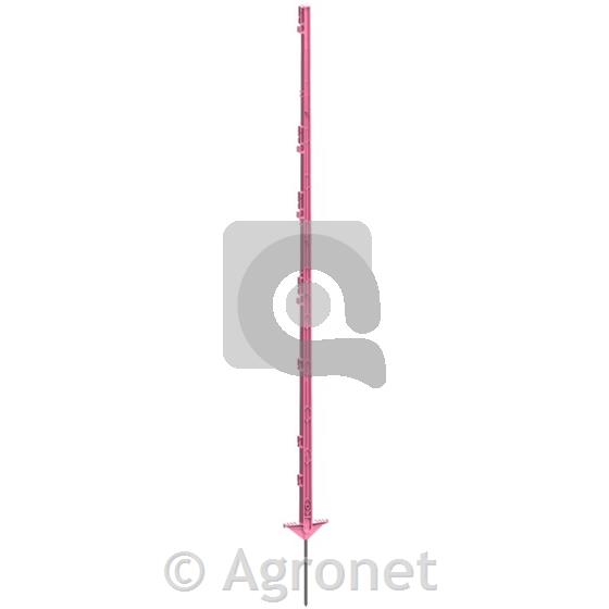 Plastični steber Classic 156 cm z 11 izolatorji pink, 5kos
