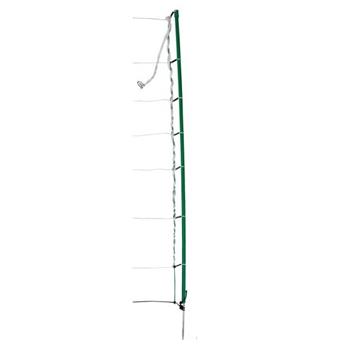 Palica za mrežo (enojna konica) zelena 90cm