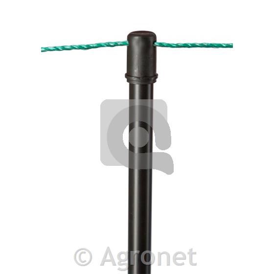 Palica za mrežo (enojna konica) črna 90cm