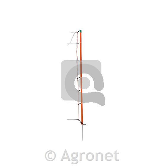 Palica za mrežo (enojna konica) oranžna 90cm