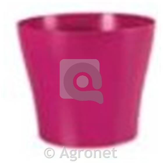 Okrasni lonček Liegi, pink, 14 cm