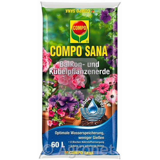 Substrat Compo Sana za balkonske rastline 60 L