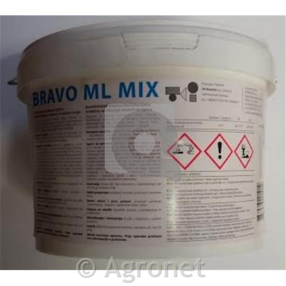 Bravo ML MIX 5 kg čistilno sredstvo za molzne stroje